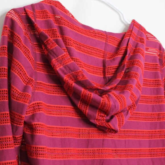 NWT Prana Alexia Beach Swim Coverup Tunic in Deep Pomegranate Size Small - Picture 6 of 12